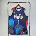 Maillot de Basket #1 Bridges Brooklyn Nets 2023-24 City Edition Swingman